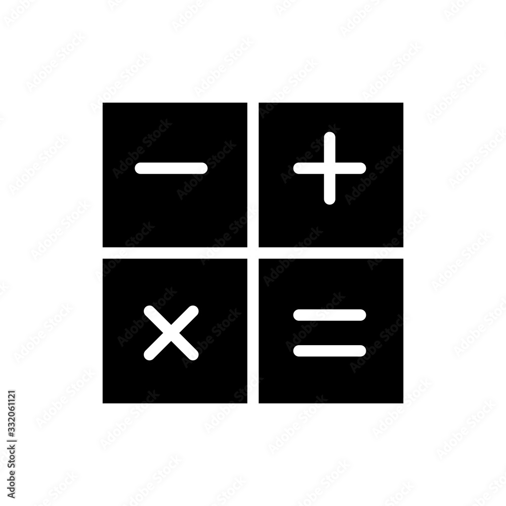Calculator icon vector design templates Calculator icon vector design templates