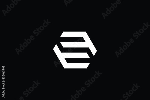 Minimal elegant monogram art logo. Outstanding professional trendy awesome artistic FF SF FS initial based Alphabet icon logo. Premium Business logo White color on black background