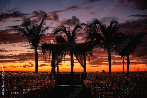 Amazing Sunset Scene in Los Cabos, Mexico © Arturo Verea