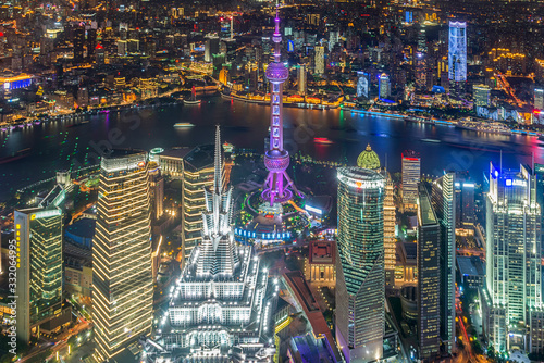 Canvas Print Shanghai City Scenery