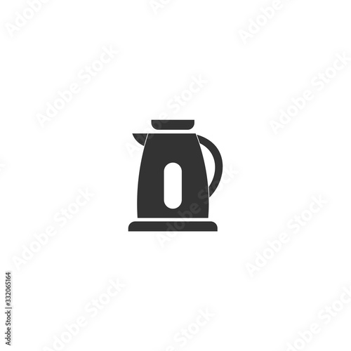 electric kettle icon. design element for illustration.