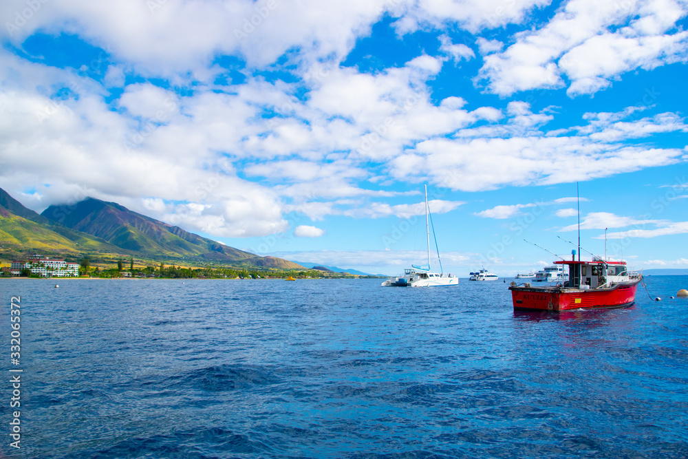 boat in the sea