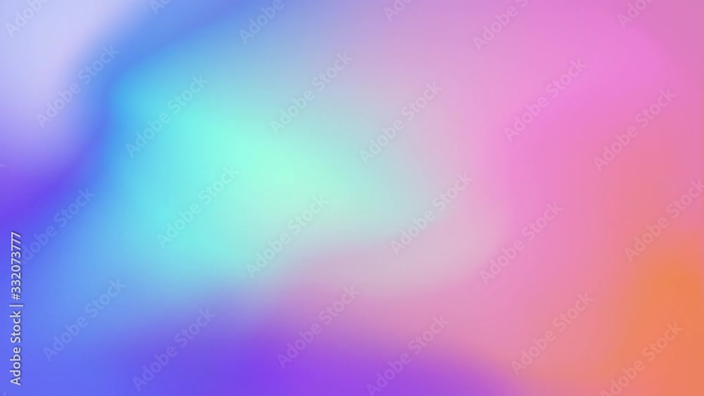 Beautiful fluid colorful gradient animation waves