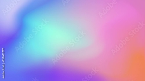 Beautiful fluid colorful gradient animation waves photo