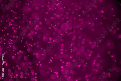 Pink circle bokeh background for text