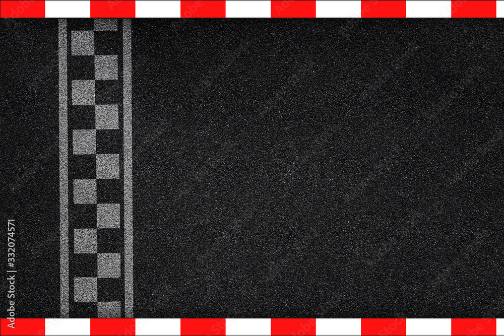 Finish line racing background Finish line racing background
