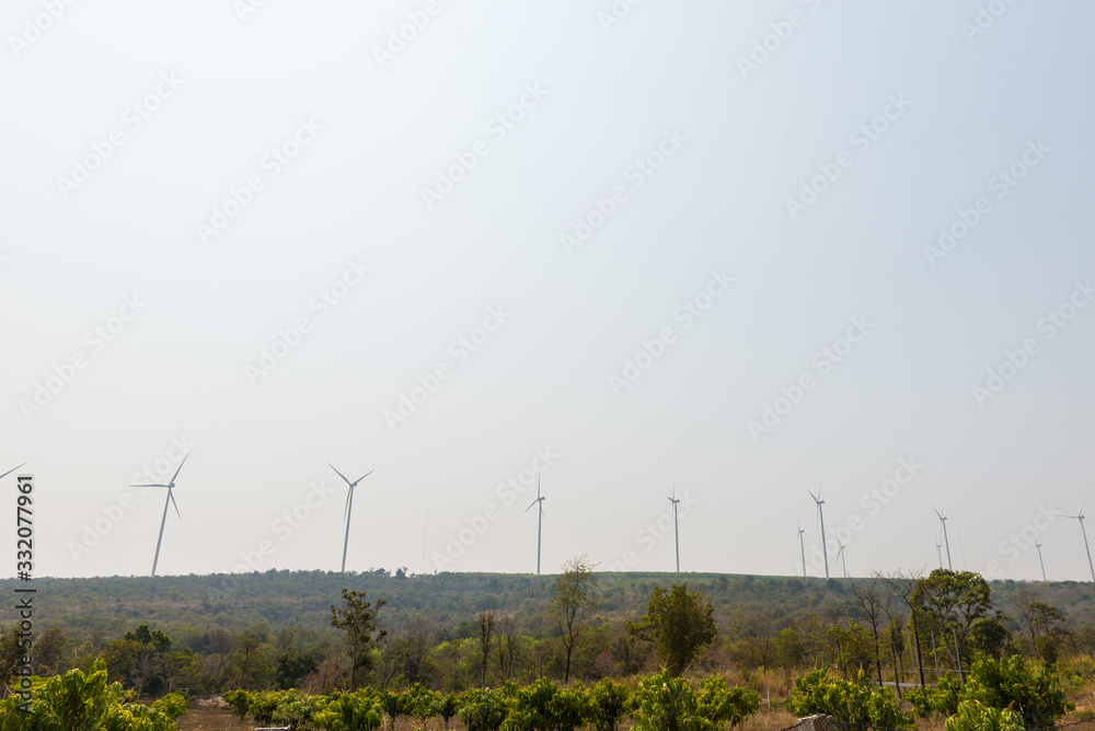 Windmills for electric power