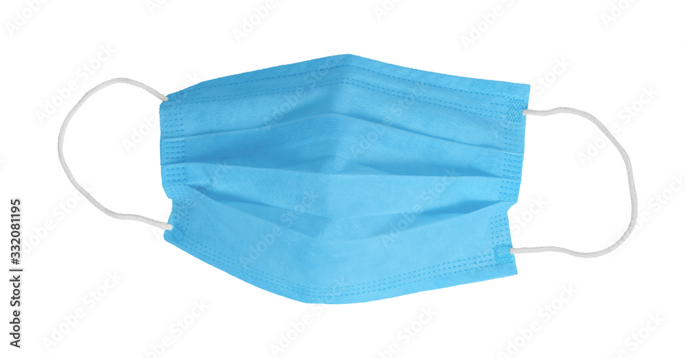 Medical mask isolated on white background. Virus, flu, Coronavirus epidemia, COVID 19 pandemic, bacteria, infection and pneumonia protection concept photo. Medical mask isolated on white background. Virus, flu, Coronavirus epidemia, COVID 19 pandemic, bacteria, infection and pneumonia protection concept photo.