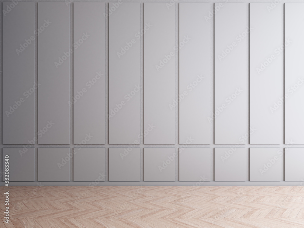 3d render of interior modern classic wall 3d render of interior modern classic wall