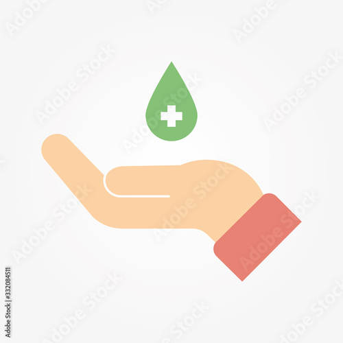 Wash / disinfect / sanitize your hands regularly and thoroughly for a good hygiene and health and to avoid infection with a virus.