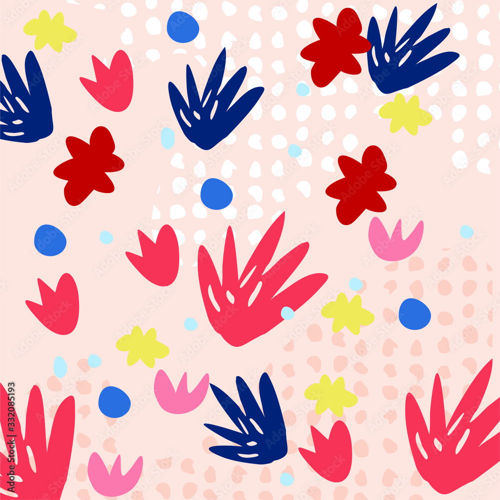 illustration vector EPS print abstract modern art hand draw plant botanical scandinavian nordic design style for fashion or textile or cover or background or other illustration vector EPS print abstract modern art hand draw plant botanical scandinavian nordic design style for fashion or textile or cover or background or other
