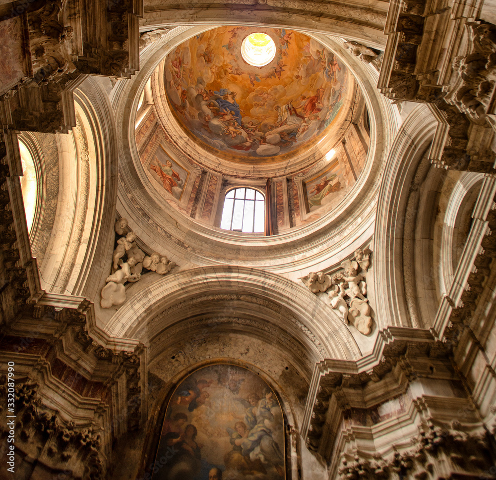 Interior detail of the Church of San Giovanni