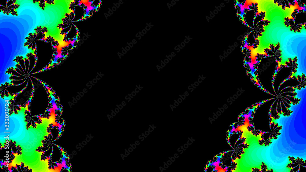 Amazing black fractal abstract background images,fractal abstract background image