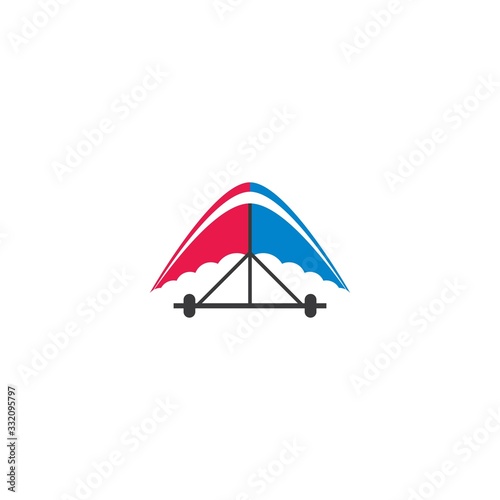 Hang gliding logo