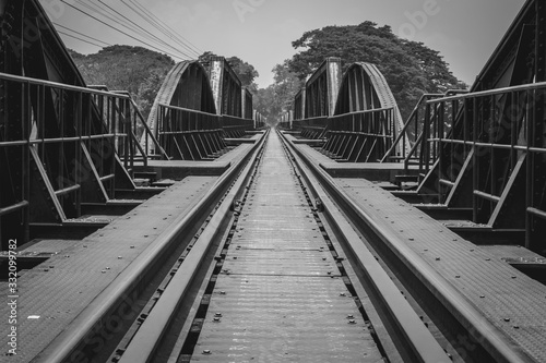 Bridge on the River Kwai, Kanchanaburi,Thailand