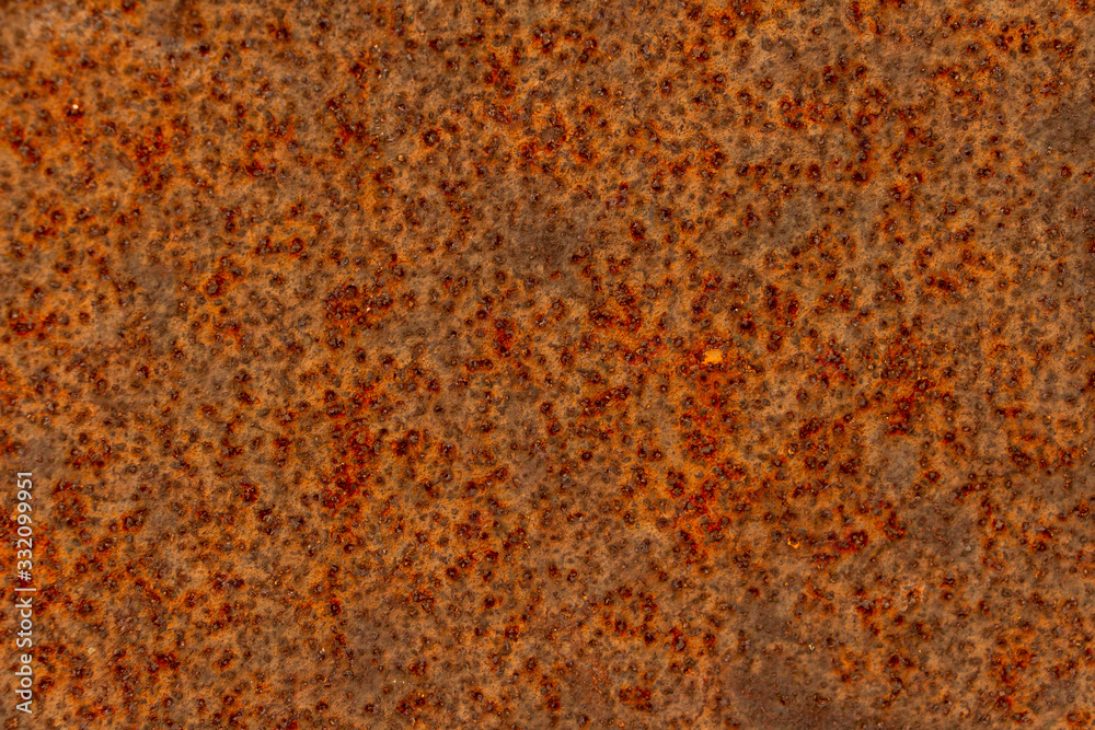 The texture of the rust The texture of the rust
