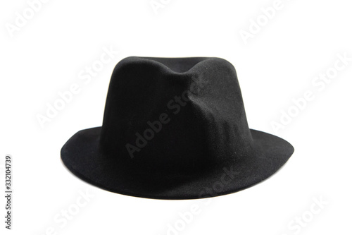 black hat isolated