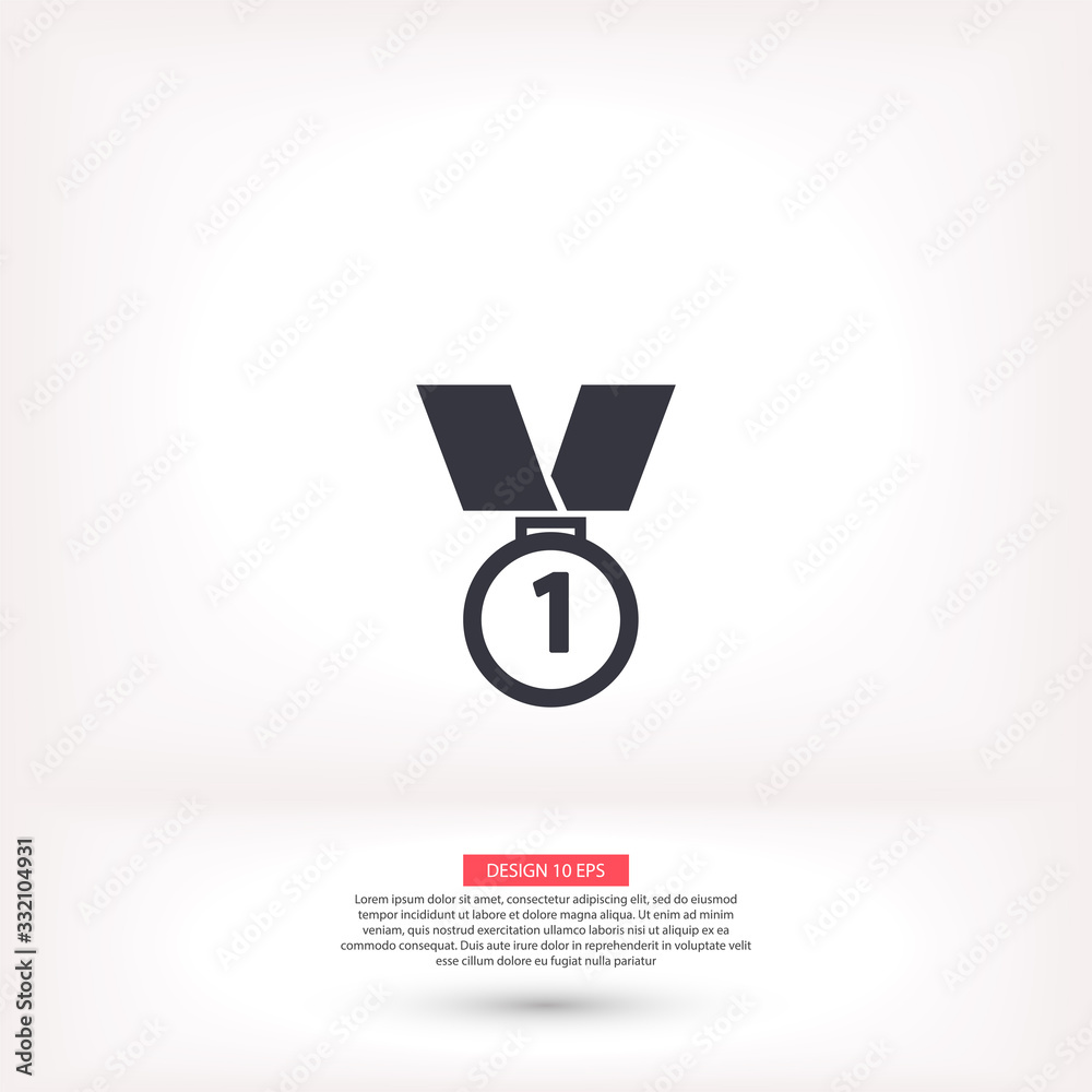 Award icon vector icon , lorem ipsum Flat design Award icon vector icon , lorem ipsum Flat design