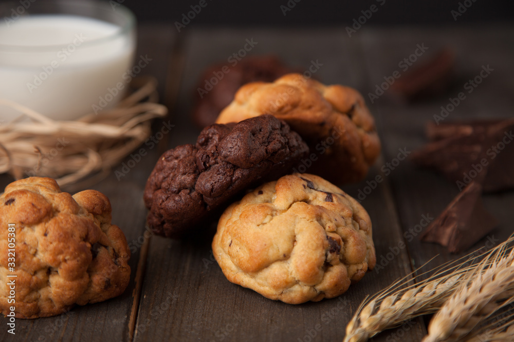 image shows a baking tray or cookie