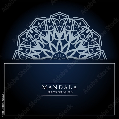 Luxury mandala arabesque ornamental background