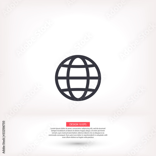 World Vector icon design 10 eps illustration