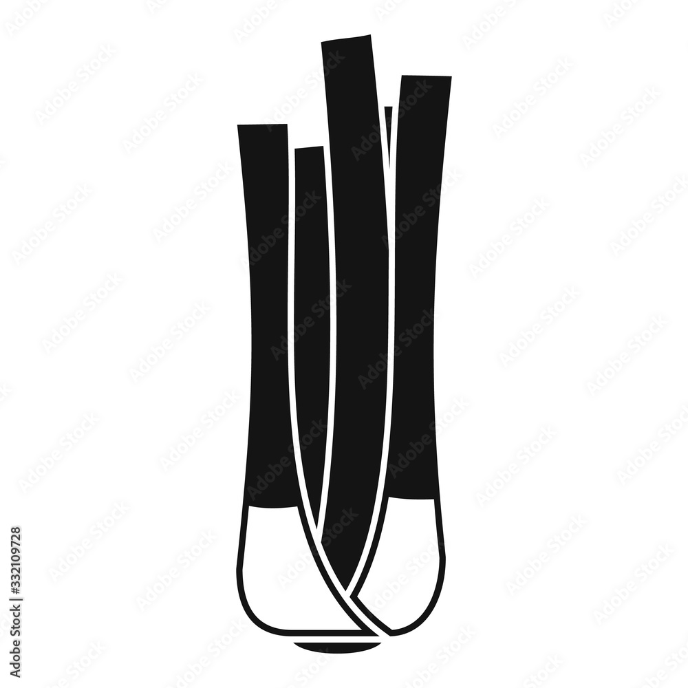 Fresh celery icon. Simple illustration of fresh celery vector icon for web design isolated on white background