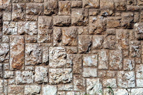 texture, an old stone wall made of stone textured blocks