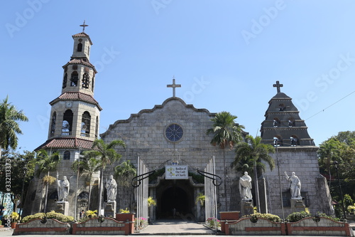 Die Liebfrauenbasilika in Agoo, La Union, Philippinen, wurde 1578 von den Franziskanerbrüdern gegründet