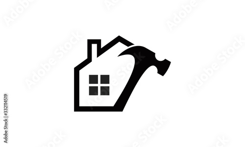 repair home logo vector