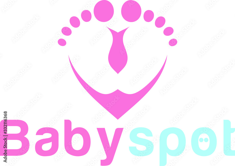 baby feet logo