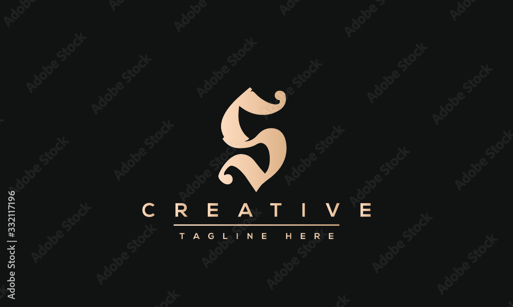 Simple Elegant Letter S Logo Design. Modern minimalist S SS creative initials based vector icon template. Simple Elegant Letter S Logo Design. Modern minimalist S SS creative initials based vector icon template.