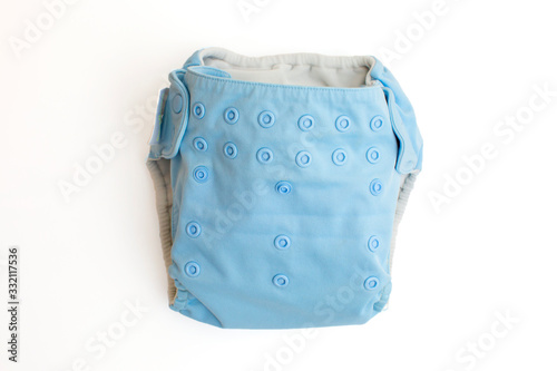 reusable nappy isolated on white