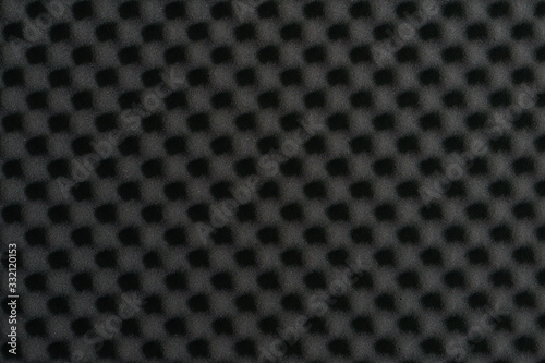 Φωτογραφία Close up of studio acoustic foam rubber wall pattern.