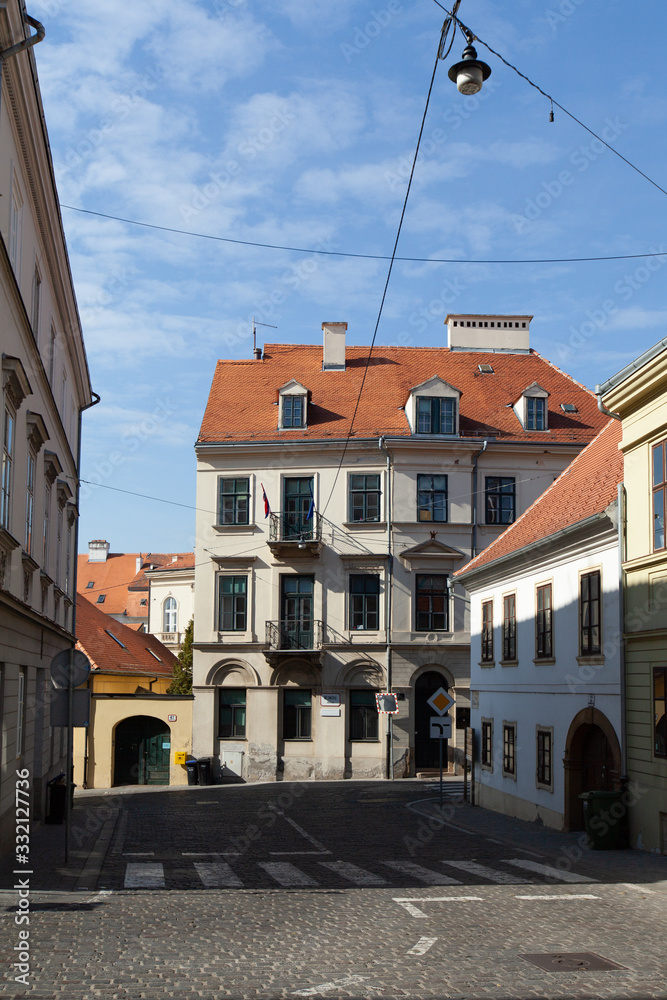 Mesnicka street, Zagreb, Croatia