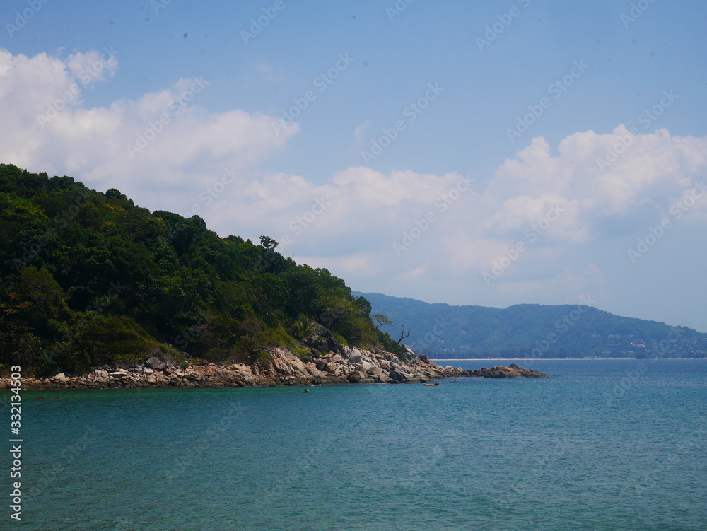 Fototapeta premium island in the sea