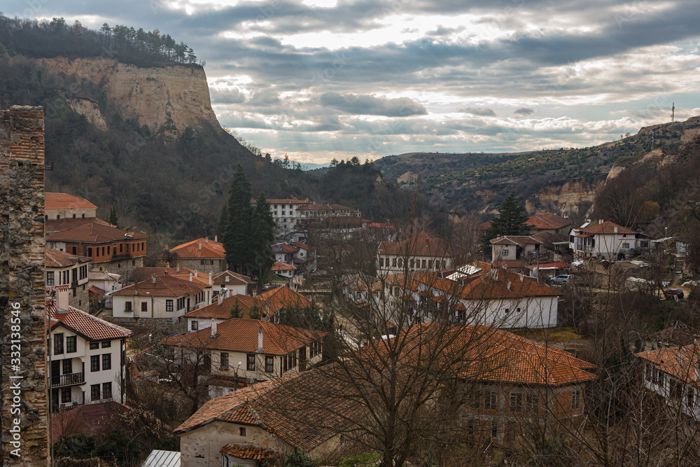 View of Melnik - the smallest city in Bulgaria