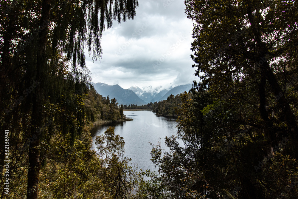 Obraz premium lake Matheson