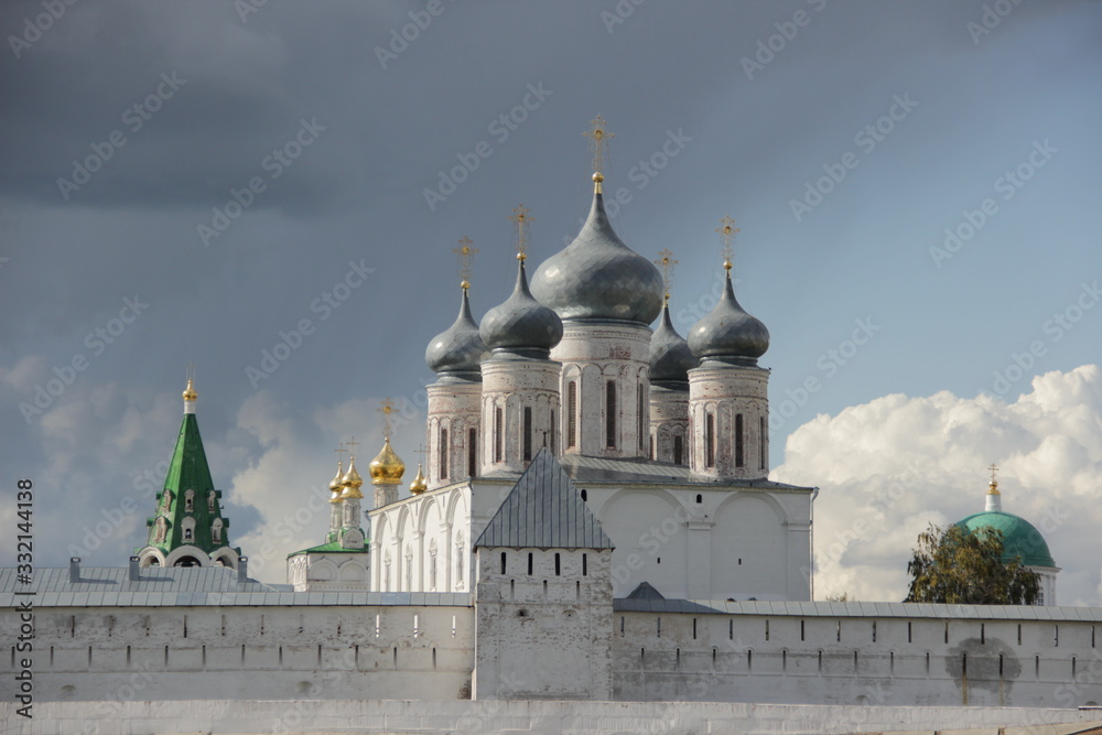 the cristian church in the village Makarevo in Russia