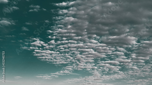 Blue sky background with clouds