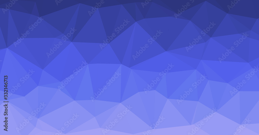 Fototapeta premium Low Polygonal Computation Art background illustration