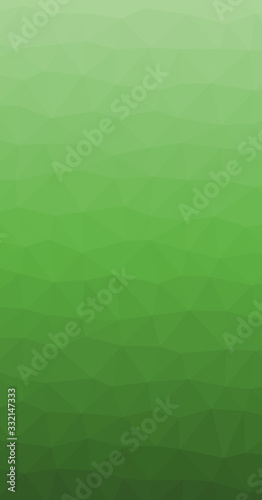 Low Polygonal Computation Art background illustration