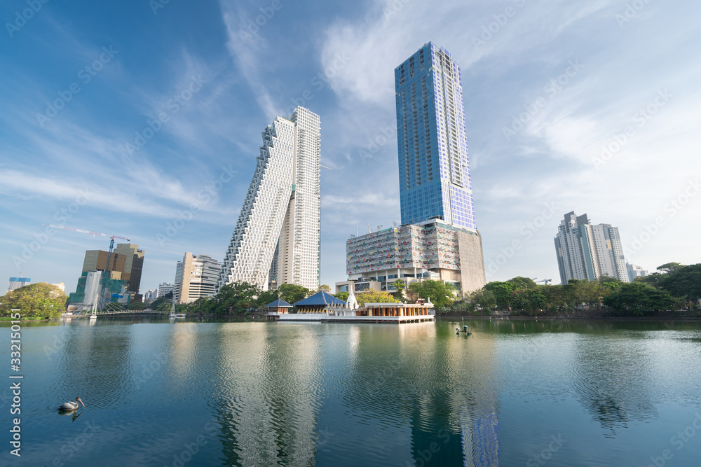 Beautiful Colombo city buildings and skyline in Sri Lanka Beautiful Colombo city buildings and skyline in Sri Lanka