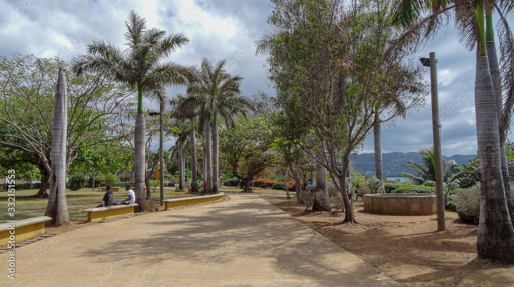 Montego Bay is a big resort in Jamaica