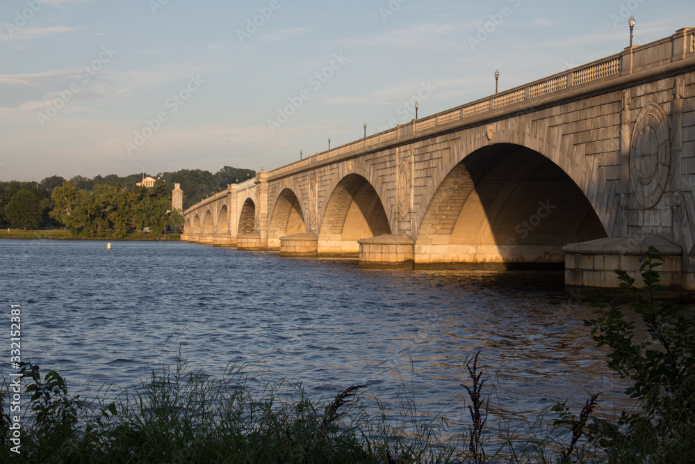 Fototapeta premium Arlington Memorial Bridge, Washington, DC