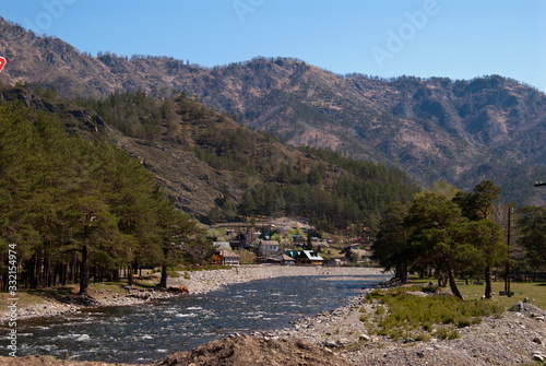 Views of the river Chemal photo