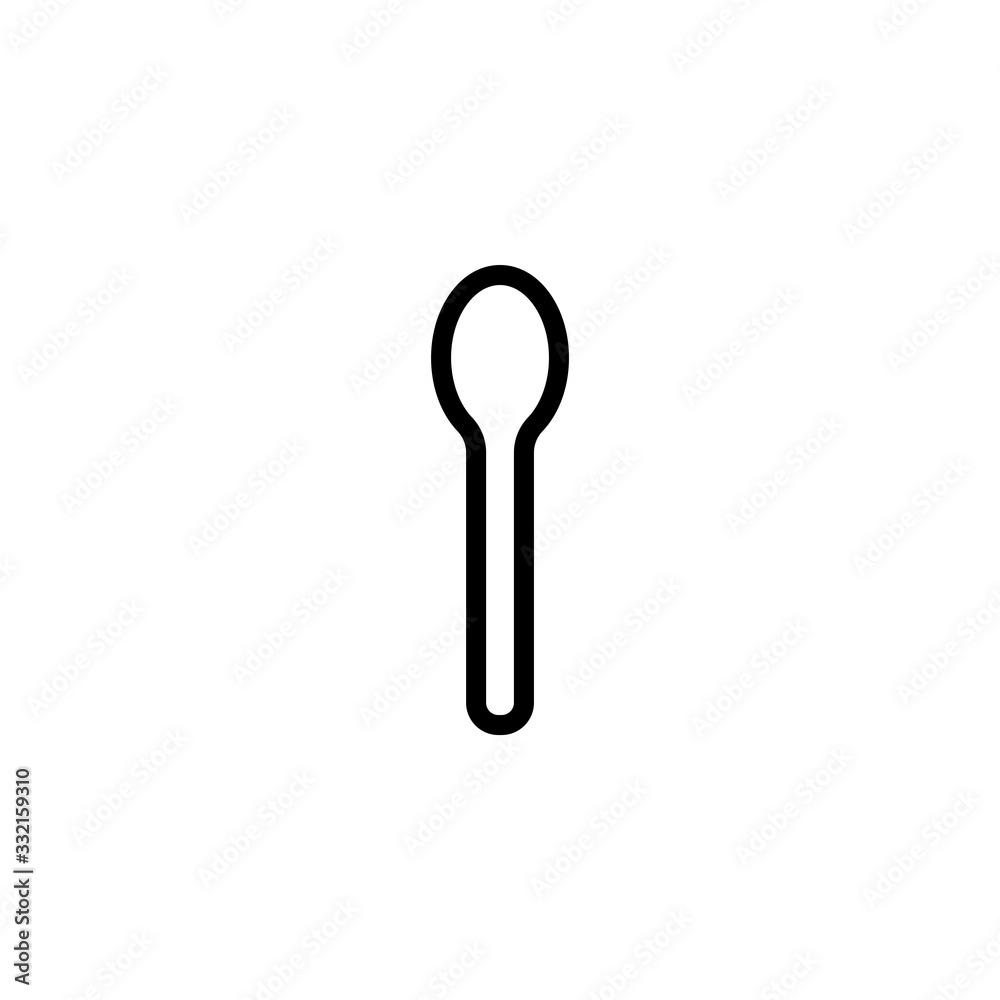 Vector illustration, spoon icon design Vector illustration, spoon icon design