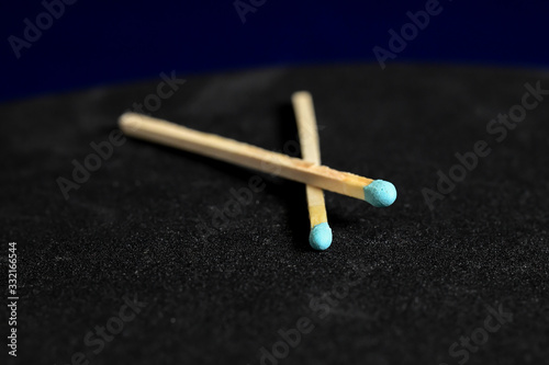 Group of Matchsticks in a pattern