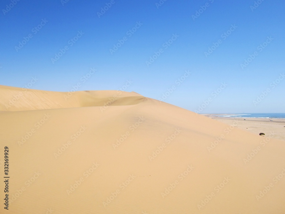 Sand dune in Namib-Naukluft national park, Namibia Sand dune in Namib-Naukluft national park, Namibia
