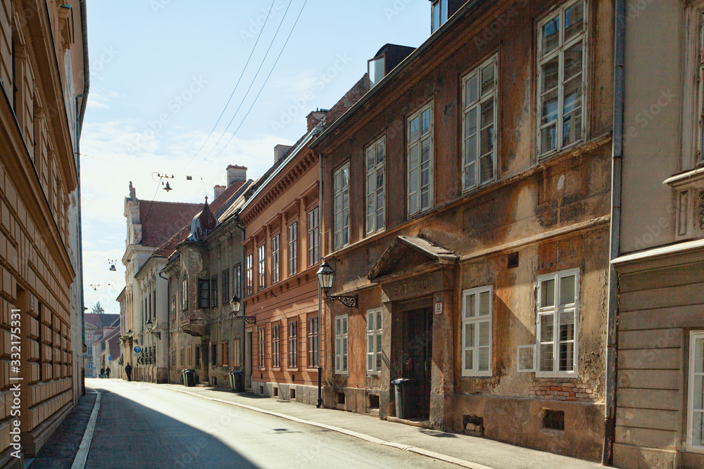 Fototapeta premium Zagreb architecture, Croatia