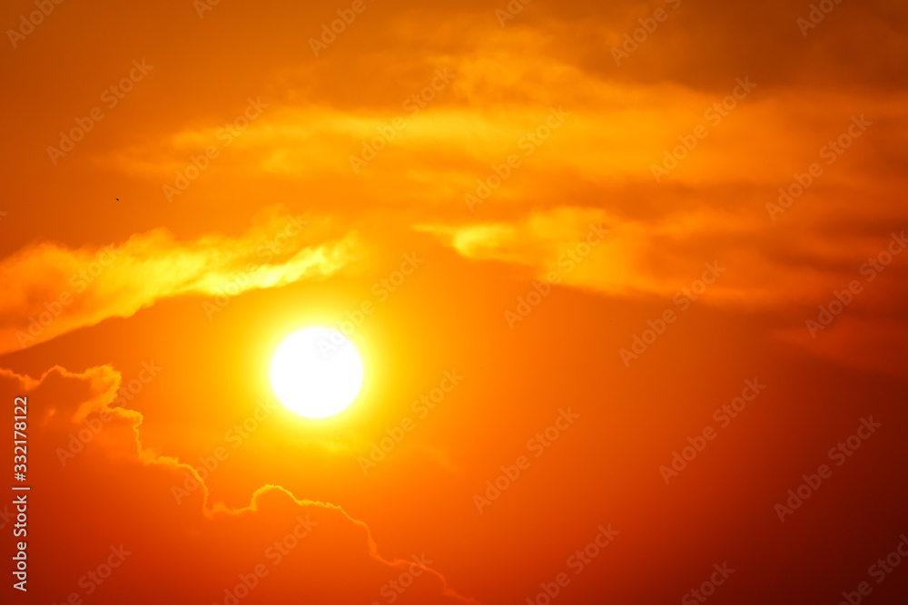 Sunset sky orange sky red cloud outdoor summer nature backgound sunset in the sky Sunset sky orange sky red cloud outdoor summer nature backgound sunset in the sky